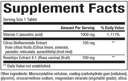 VITAMIN C + BIOFLAVONOIDS 1000 mg