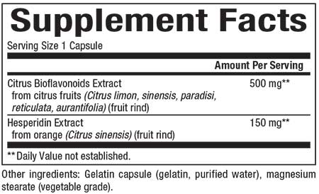 CITRUS BIOFLAVONOIDS 650 mg