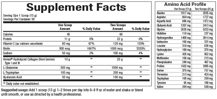 TOTAL BODY COLLAGEN UNFLAVORED