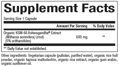 ASHWAGANDHA 600 MG