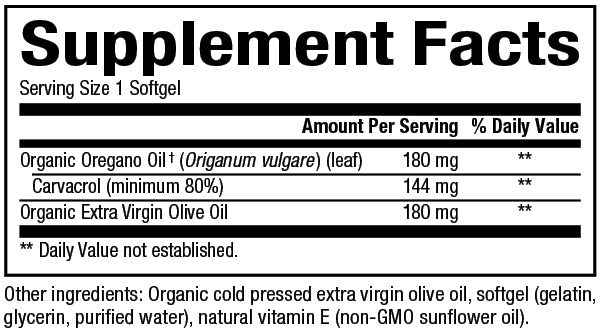 OIL OF OREGANO 180 mg (30)
