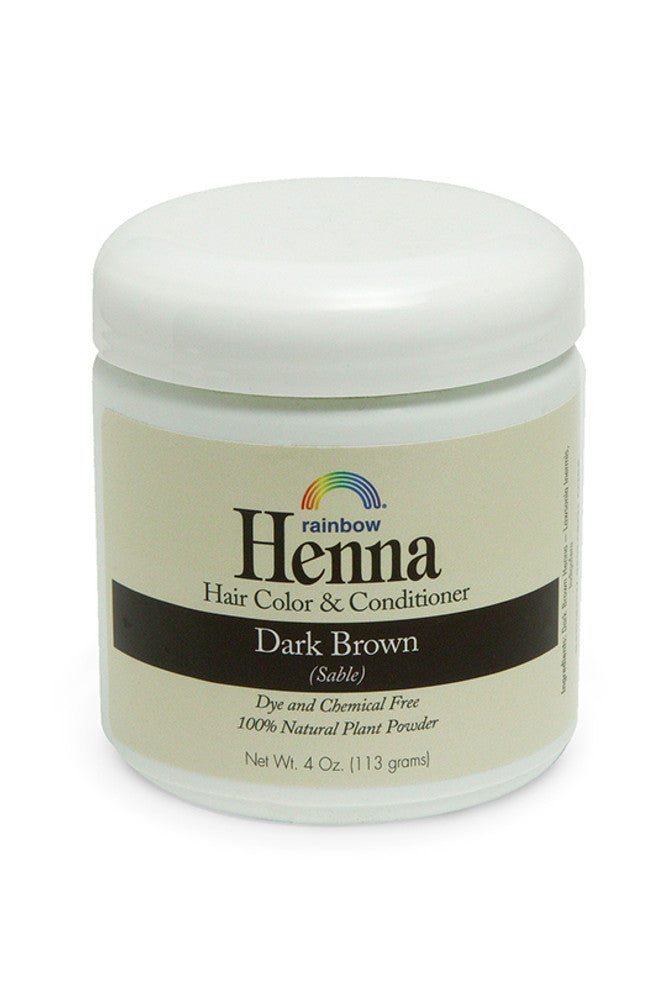HENNA HAIR COLOR & CONDITONER DARK BROWN