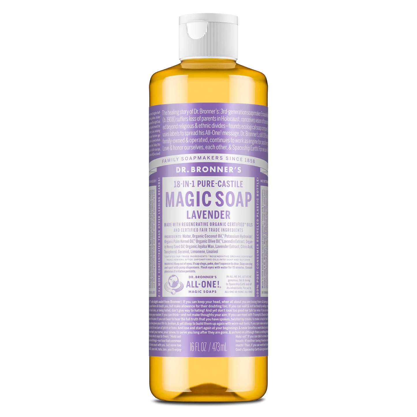 CASTILE LIQUID SOAP LAVENDER