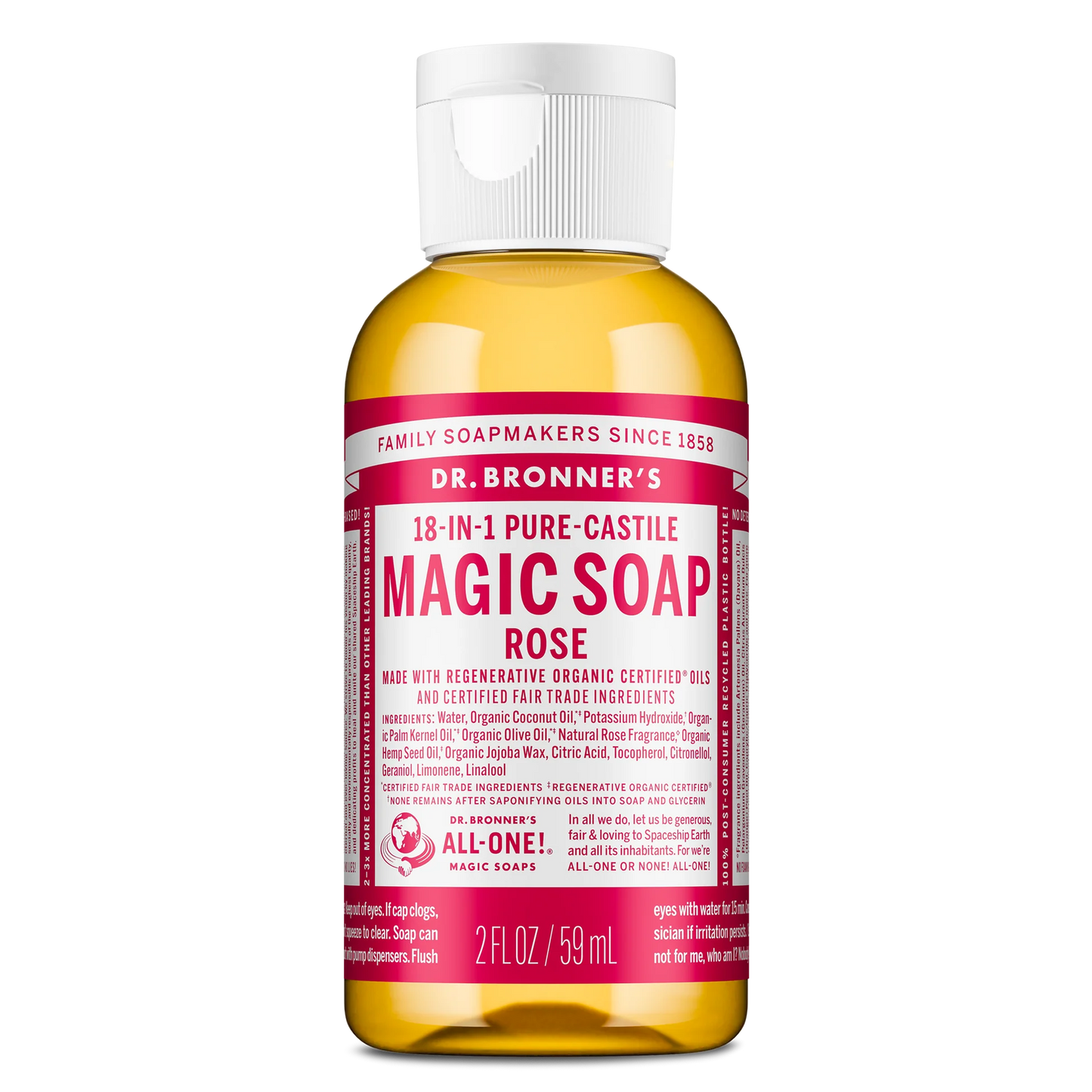 LIQUID CASTILE SOAP ROSE
