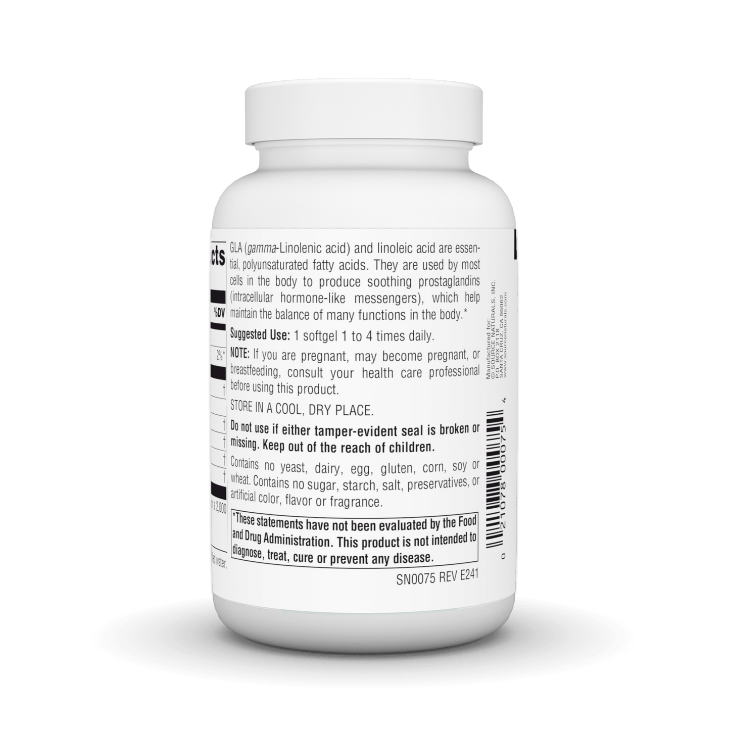 SOURCE NATURALS EVENING PRIMROSE OIL 1350 mg (60)