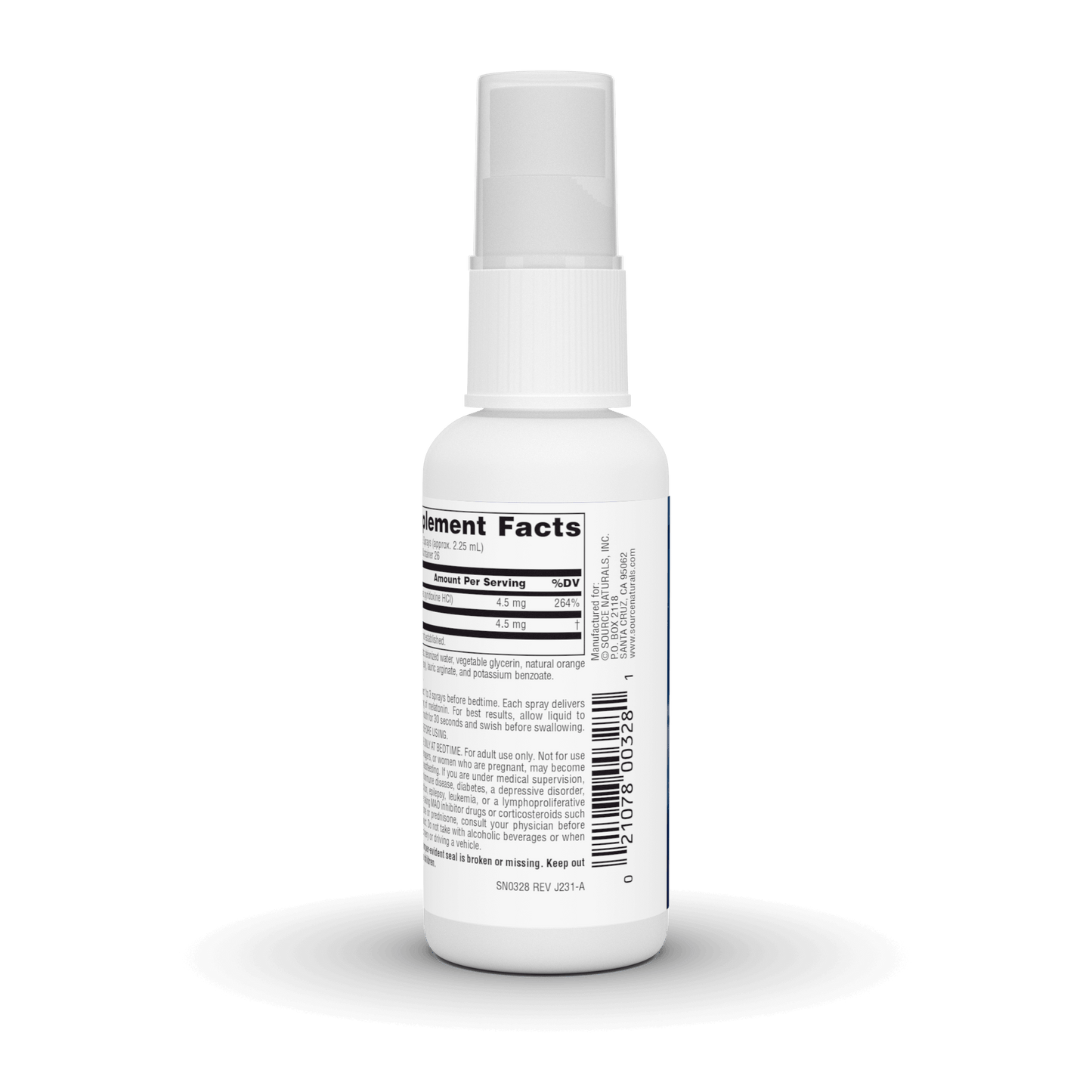 MELATONIN NUTRASPRAY 1.5 mg