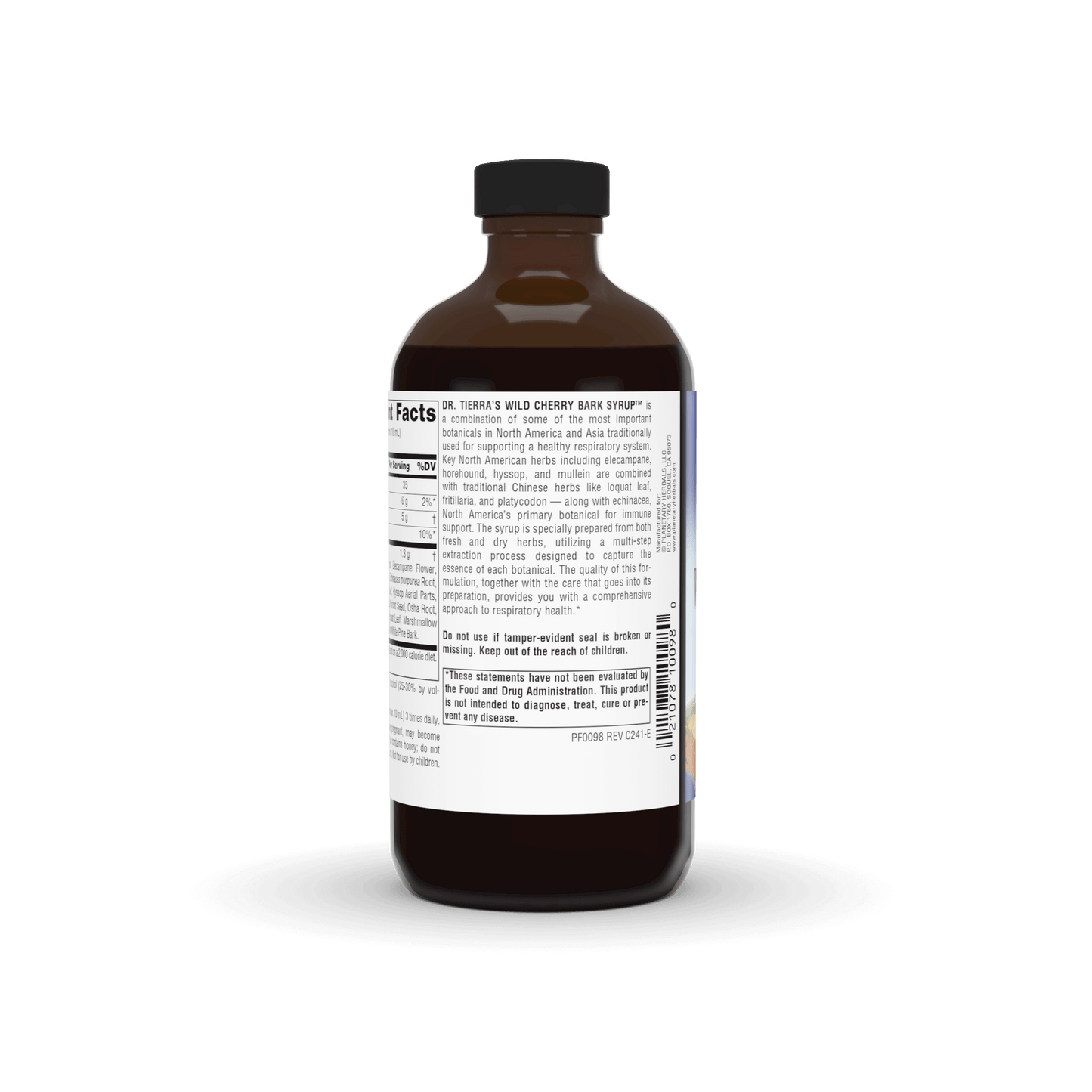 DR. TIERRA'S WILD CHERRY BARK SYRUP
