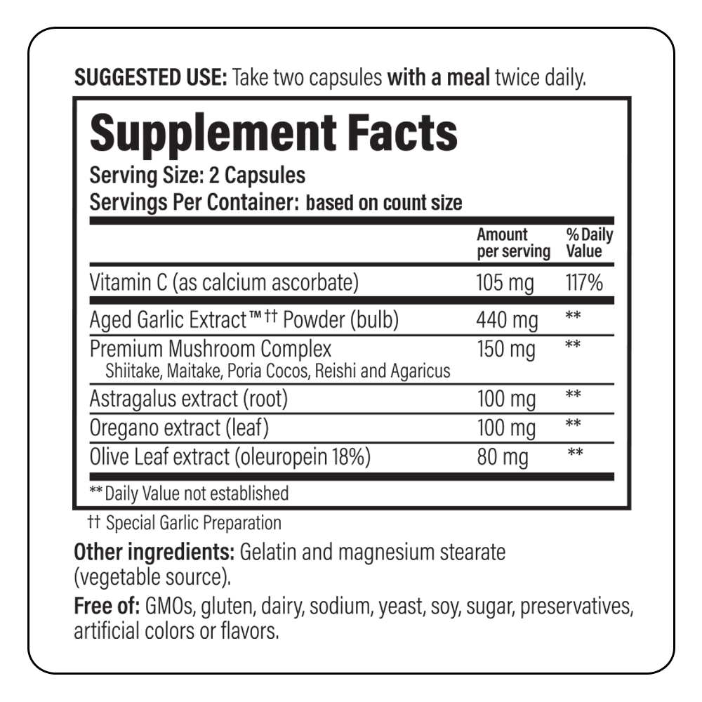 FORMULA 103 IMMUNE SUPPORT
