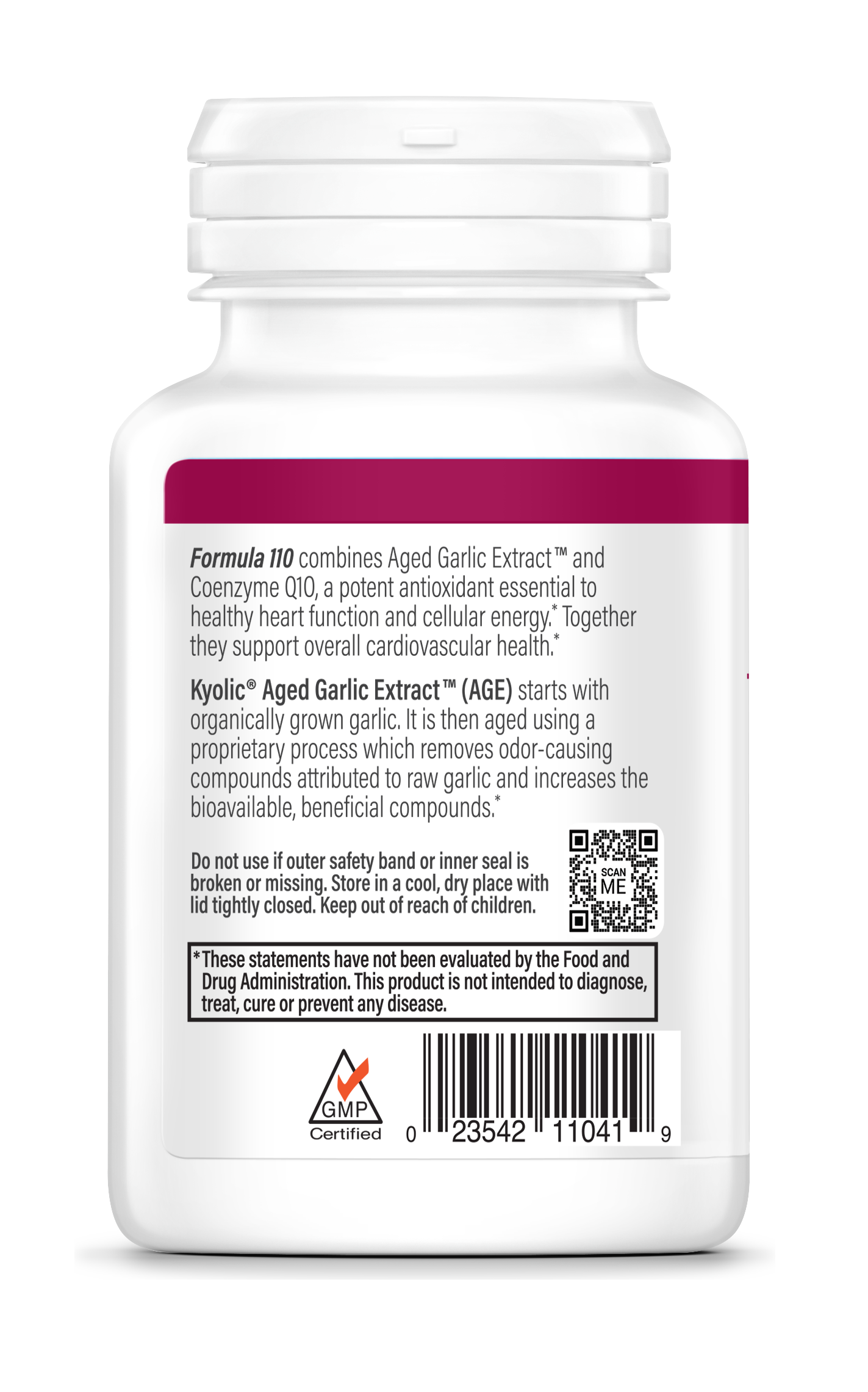 FORMULA 110 COQ10 CARDIOVASCULAR