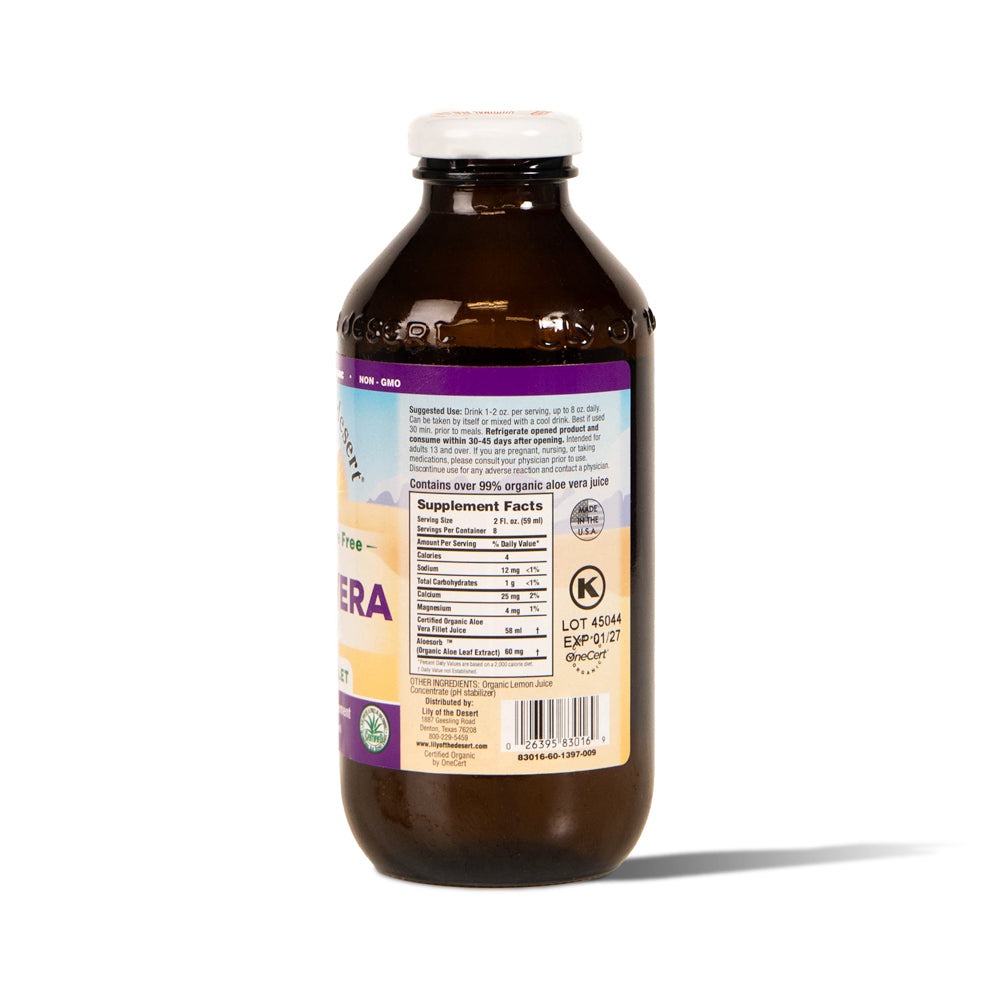 ALOE VERA JUICE PRESERVATIVE FREE INNER FILLET