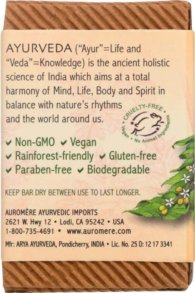AYURVEDIC SOAP VANILLA NEEM