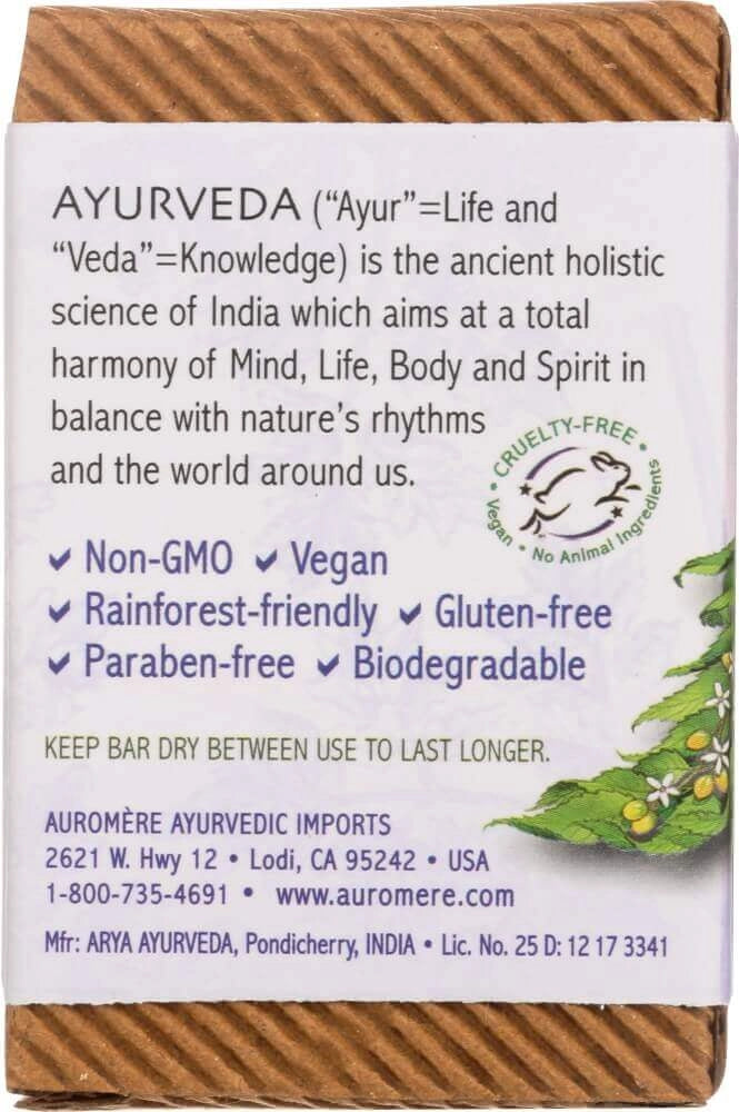 AYURVEDIC SOAP LAVENDER-NEEM