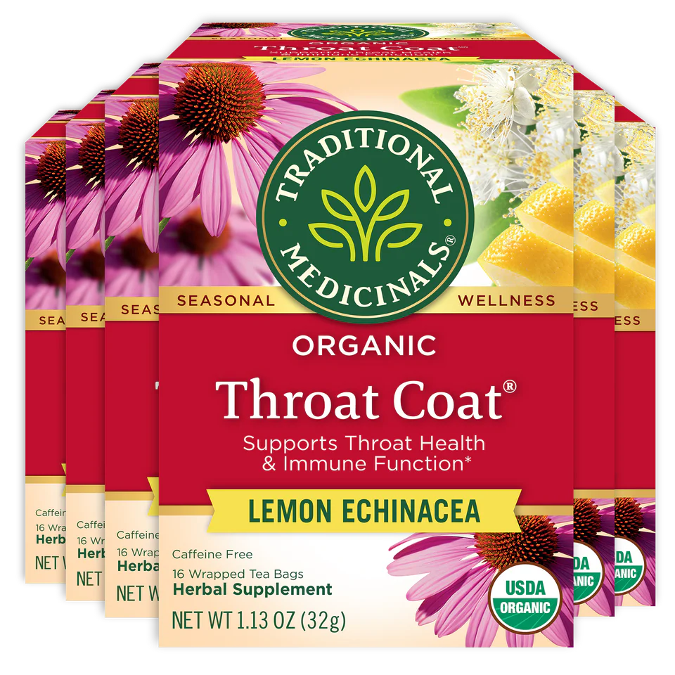 THROAT COAT LEMON TEA