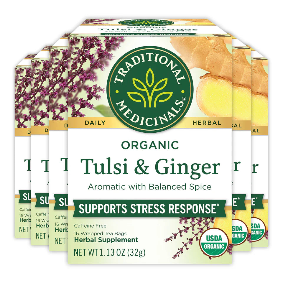 TULSI WITH GINGER TEA