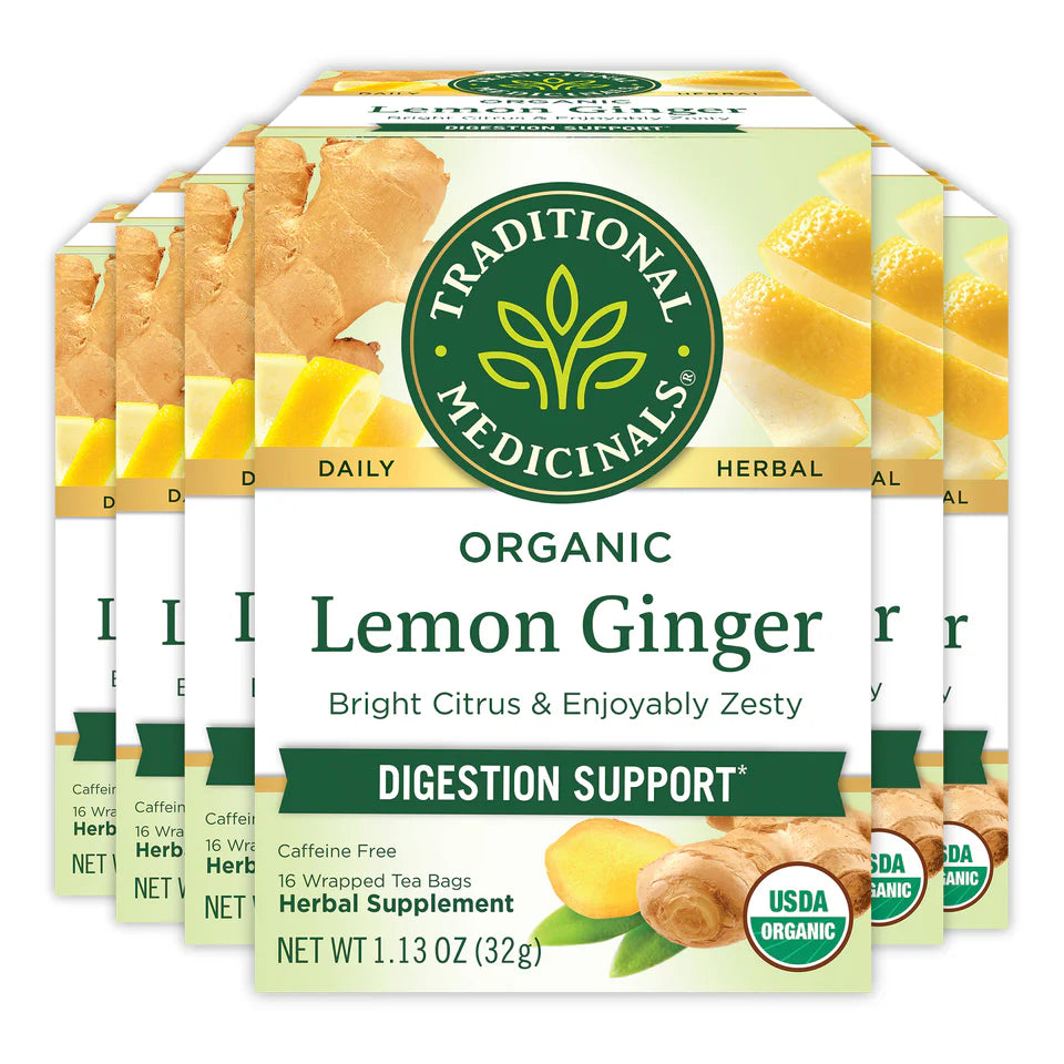 ORGANIC LEMON GINGER TEA