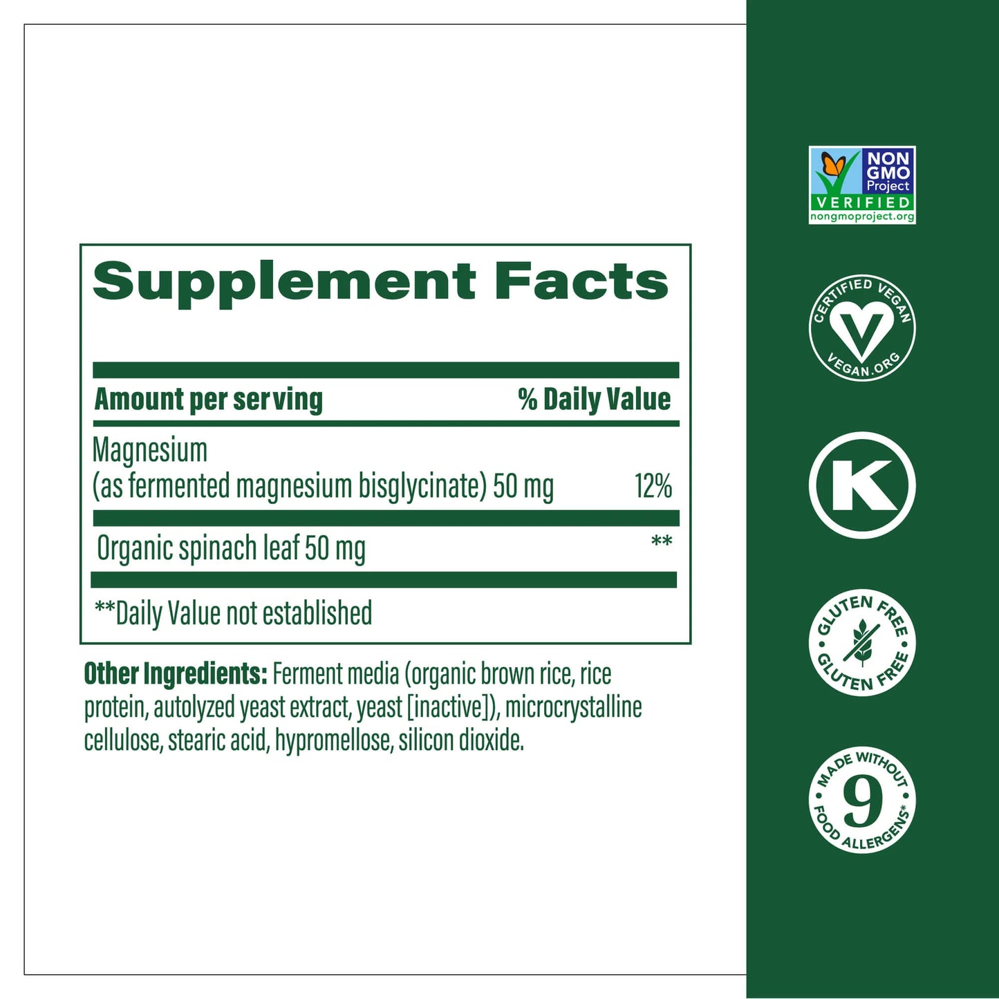 MAGNESIUM 50 mg