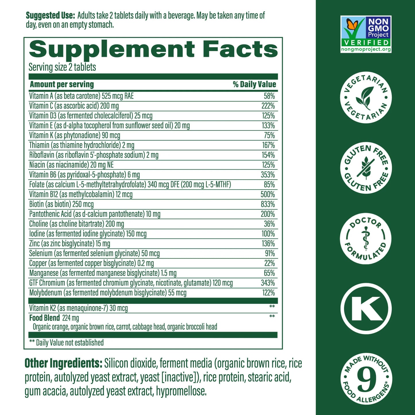 MEN'S 40+ ADVANCED MULTIVITAMIN