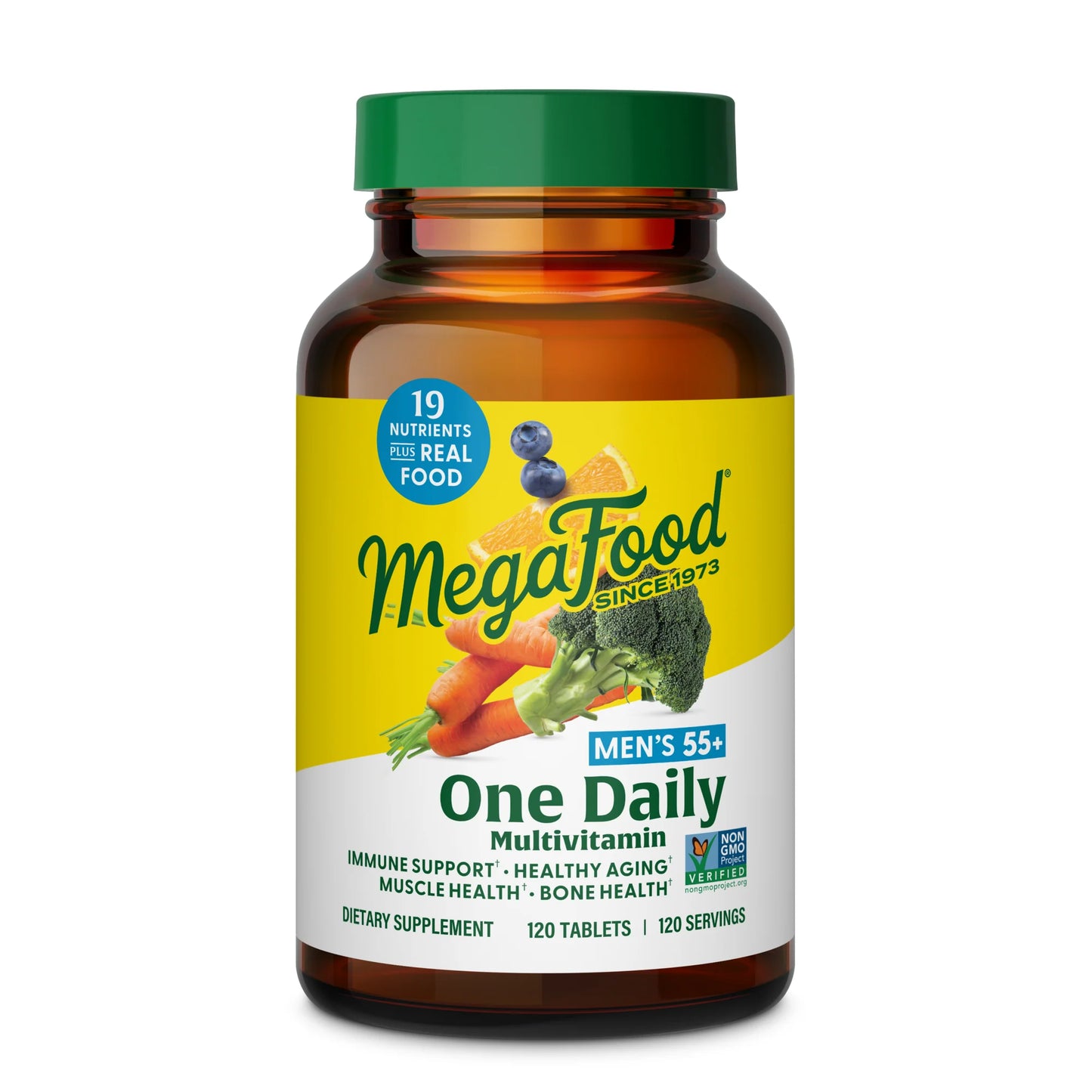 MEN'S 55+ ONE DAILY MULTIVITAMIN (120)