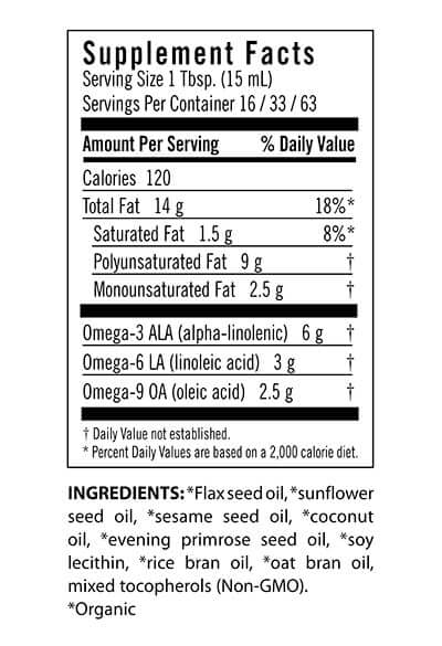 UDO'S CHOICE UDO'S OIL 3-6-9 BLEND