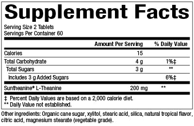 SUNTHEANINE CHEWABLE 200 mg TRAVEL