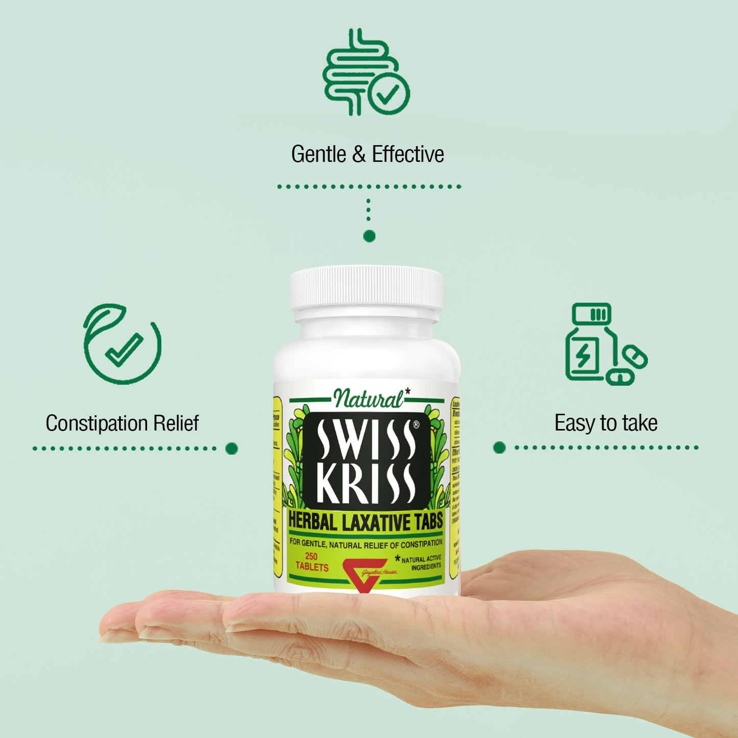 SWISS KRISS HERBAL LAXATIVE (120)