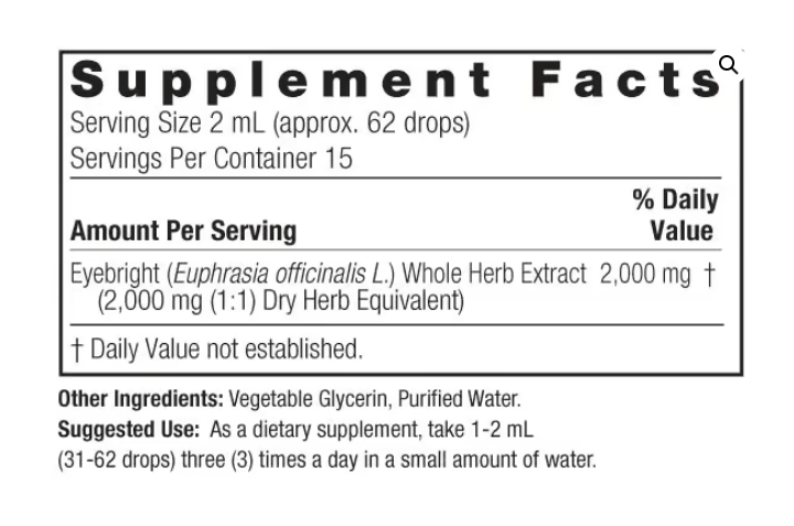 EYEBRIGHT HERB EXTRACT ALCOHOL FREE