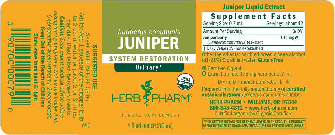 JUNIPER TINCTURE