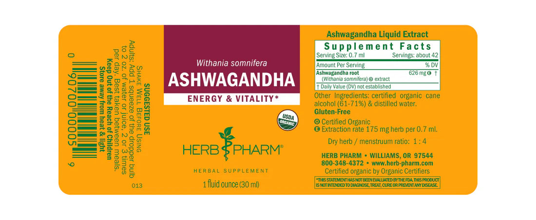 ASHWAGANDHA EXTRACT (4 oz)