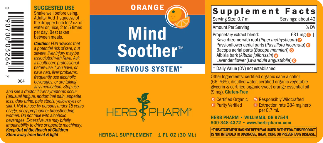 MIND SOOTHER ORANGE