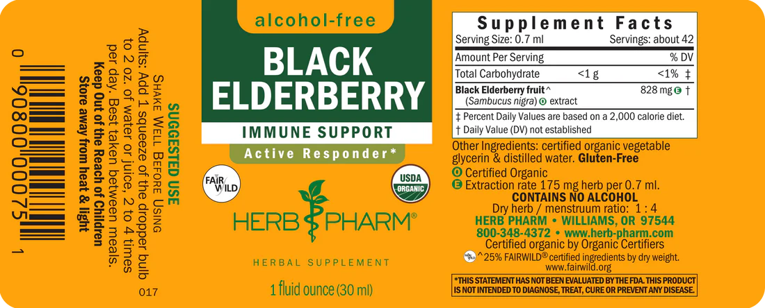 BLACK ELDERBERRY GLYCERITE