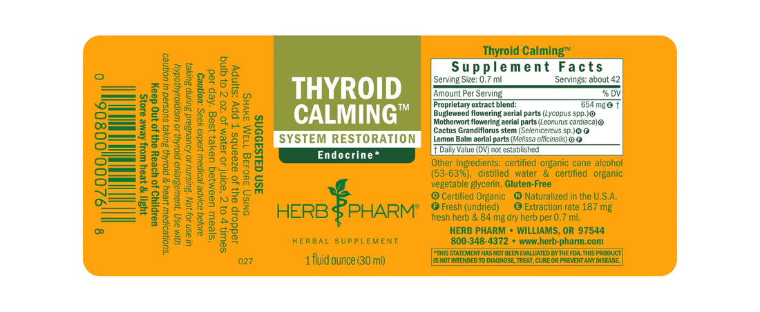 THYROID CALMING TONIC