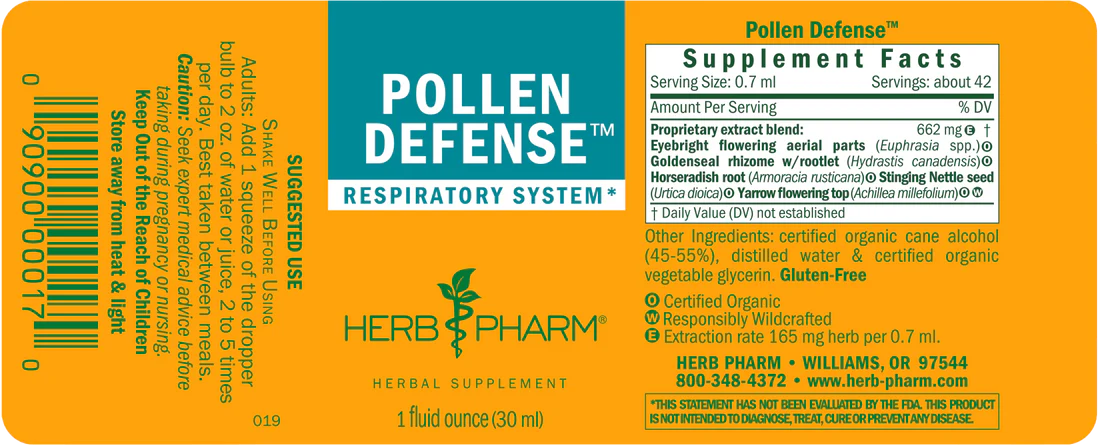 POLLEN DEFENSE TONIC