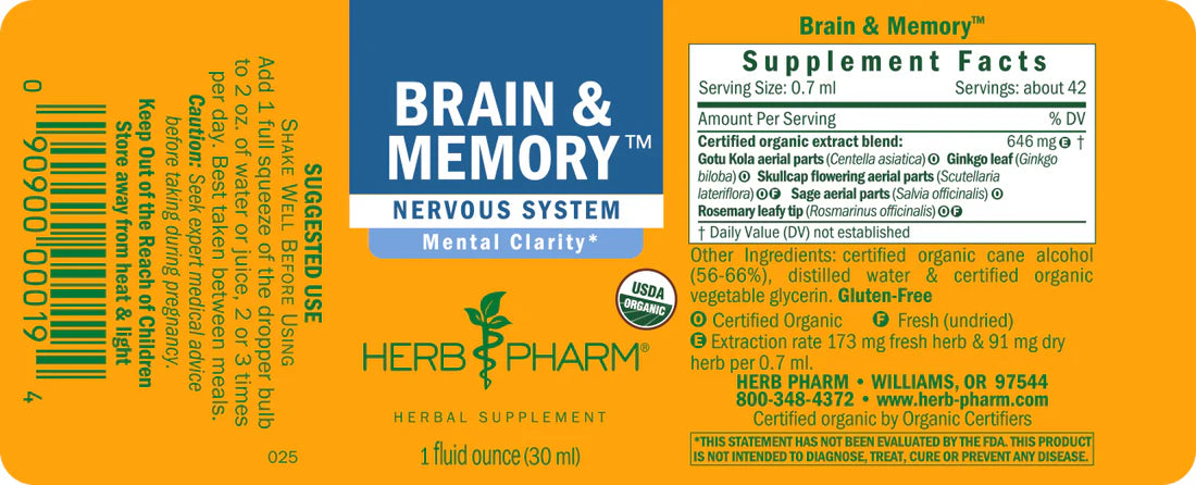 BRAIN & MEMORY TONIC