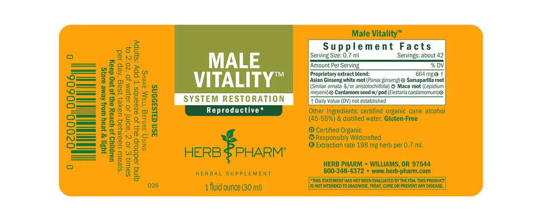 MALE VITALITY TONIC