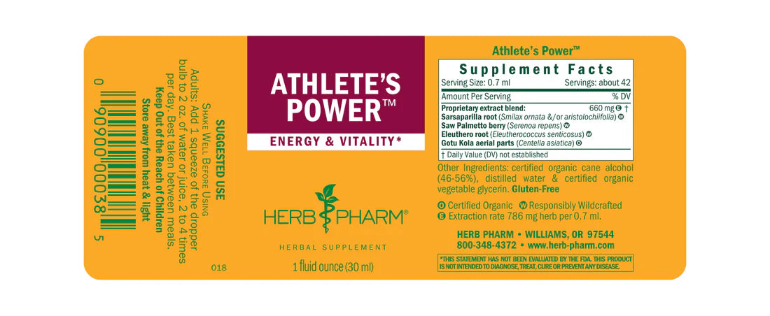 ATHLETE'S POWER TONIC