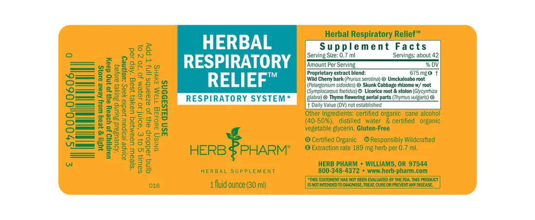 HERBAL RESPIRATORY RELIEF TONIC