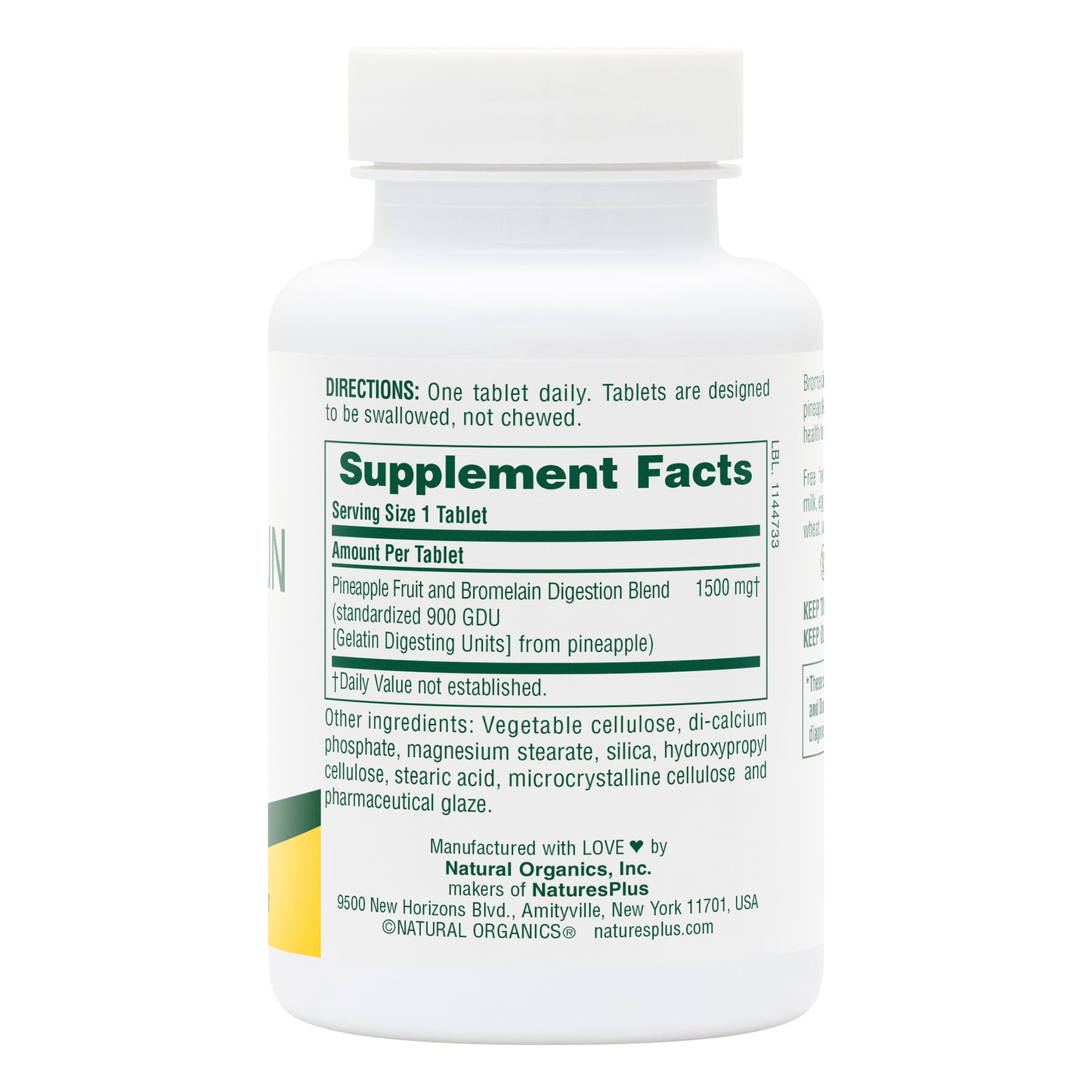 ULTRA BROMELAIN 1500 mg