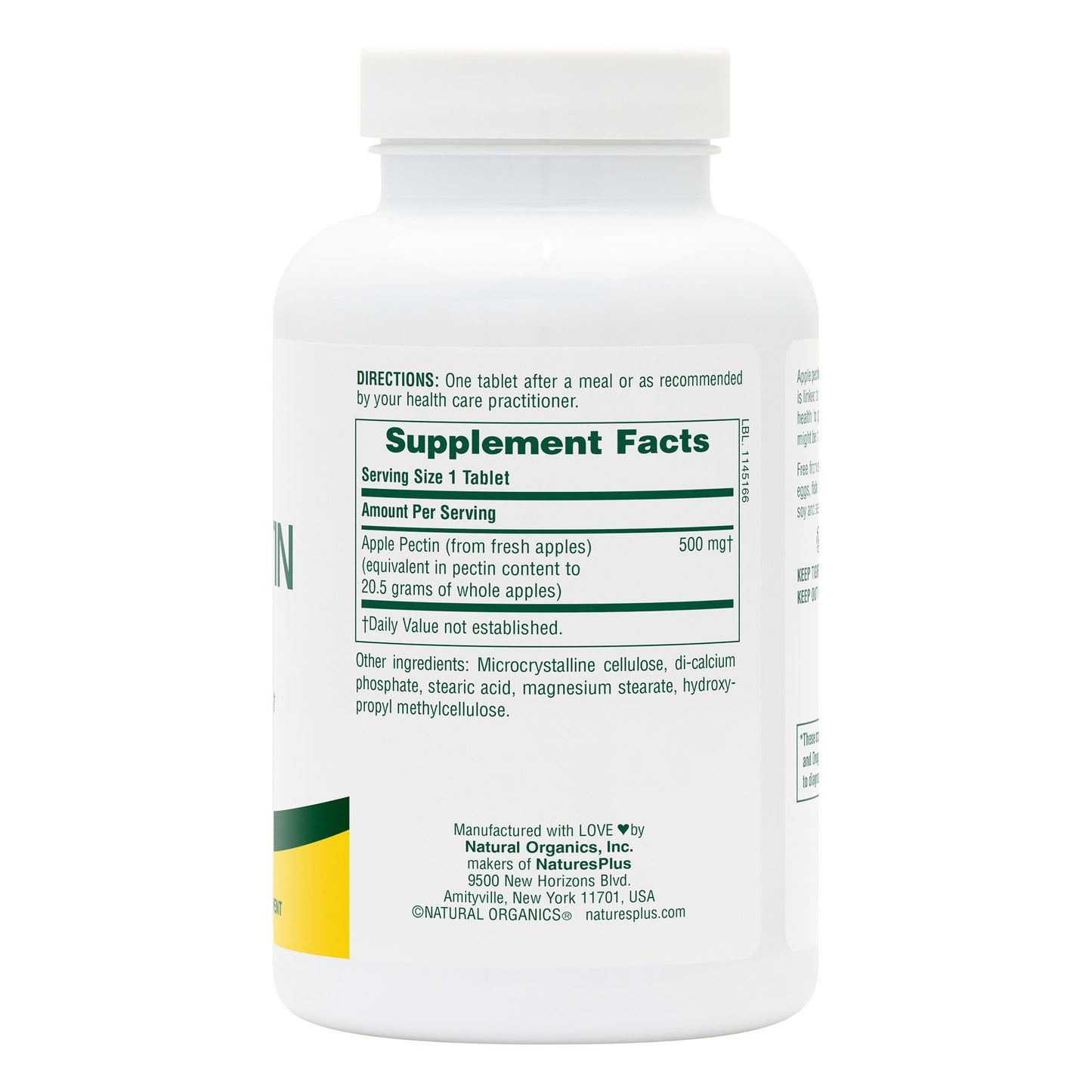 APPLE PECTIN 500 mg
