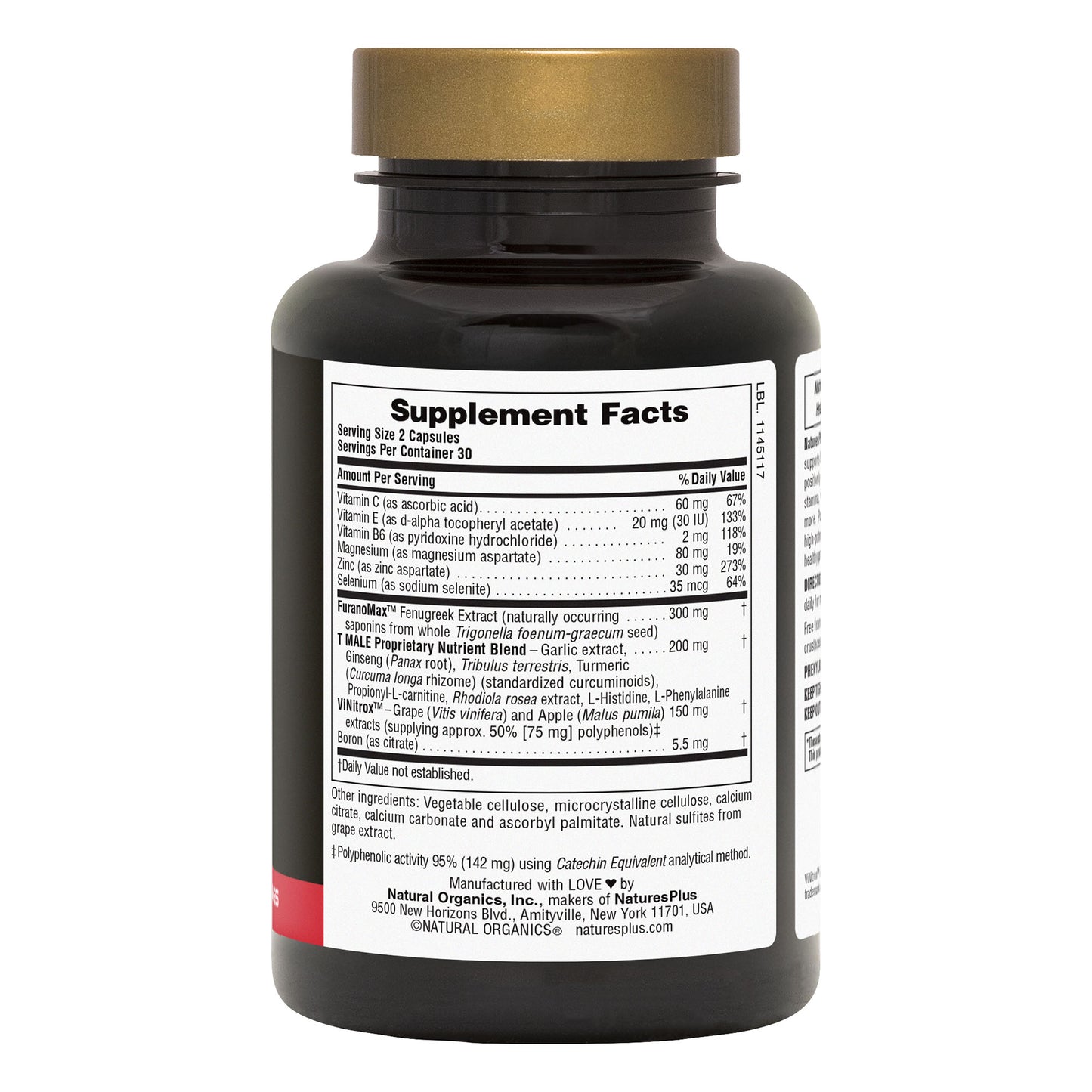 T-MALE TESTOSTERONE BOOST