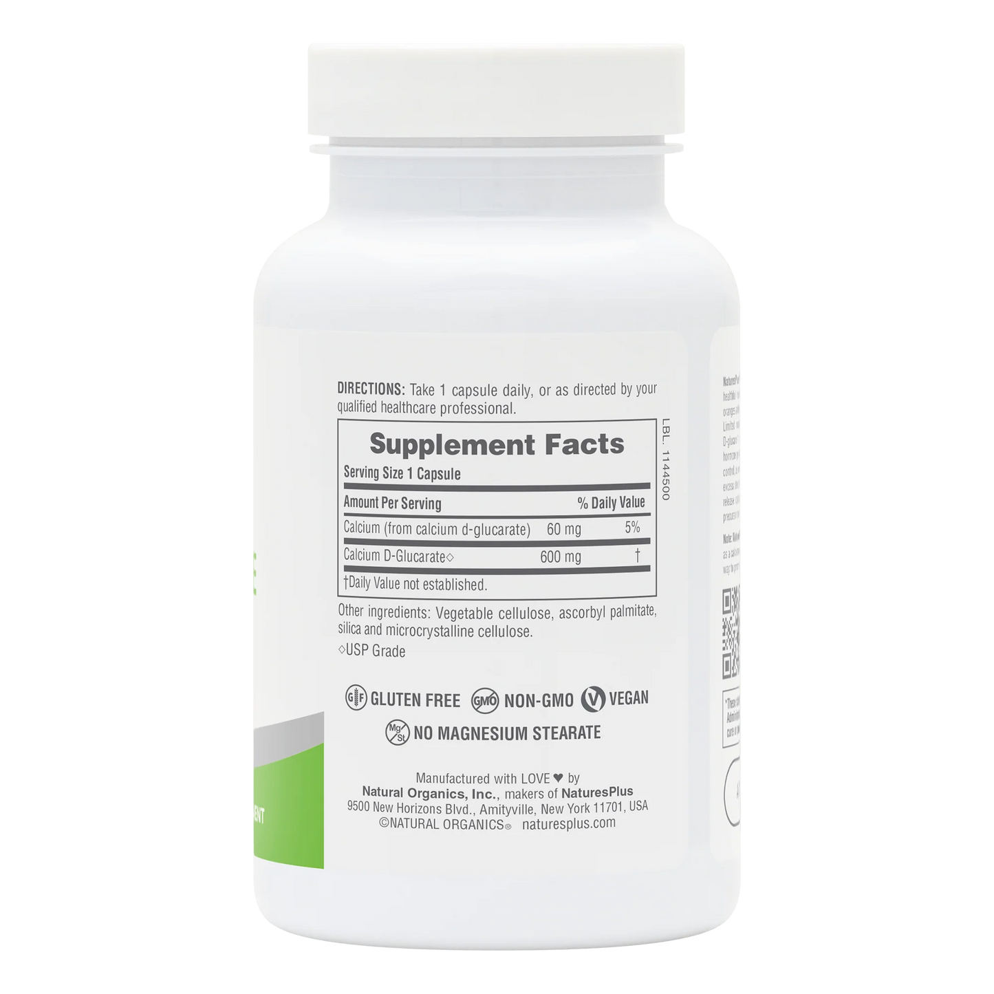 PRO CALCIUM D-GLUCARATE 600 mg