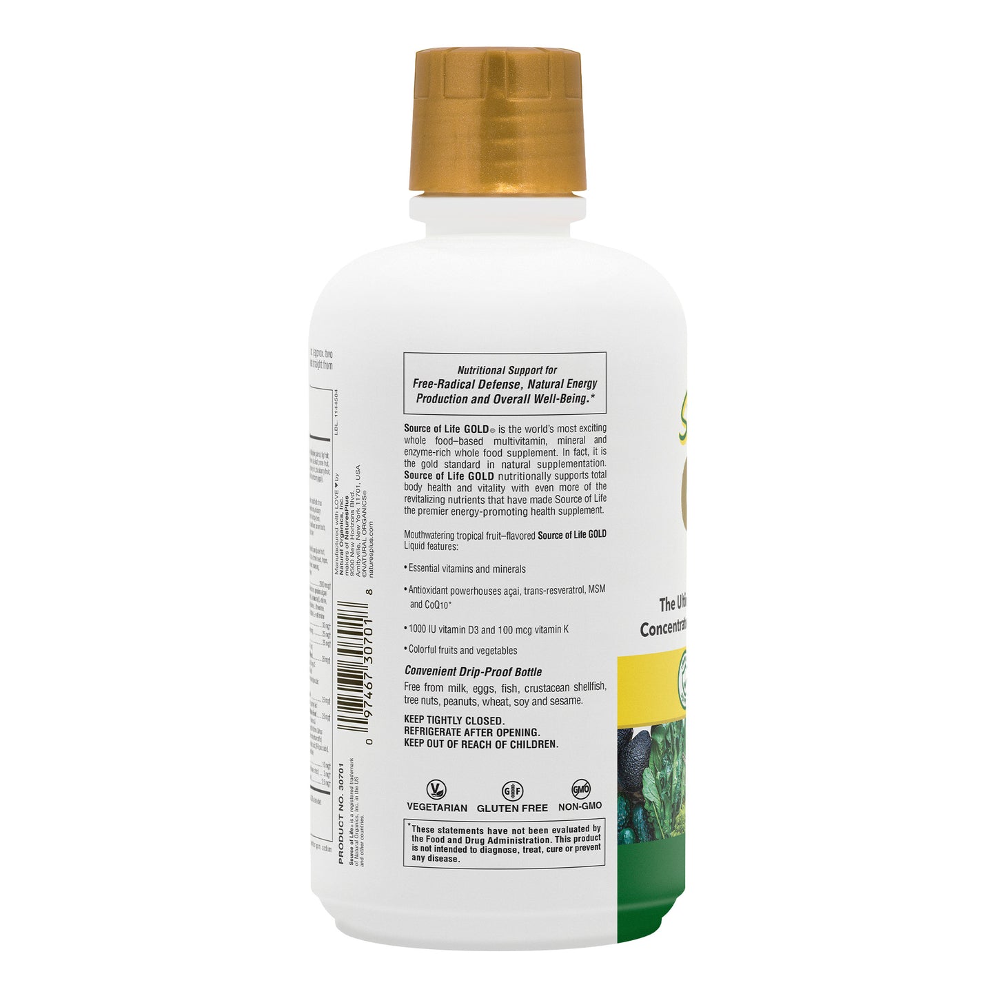 SOL GOLD MULTIVITAMIN LIQUID