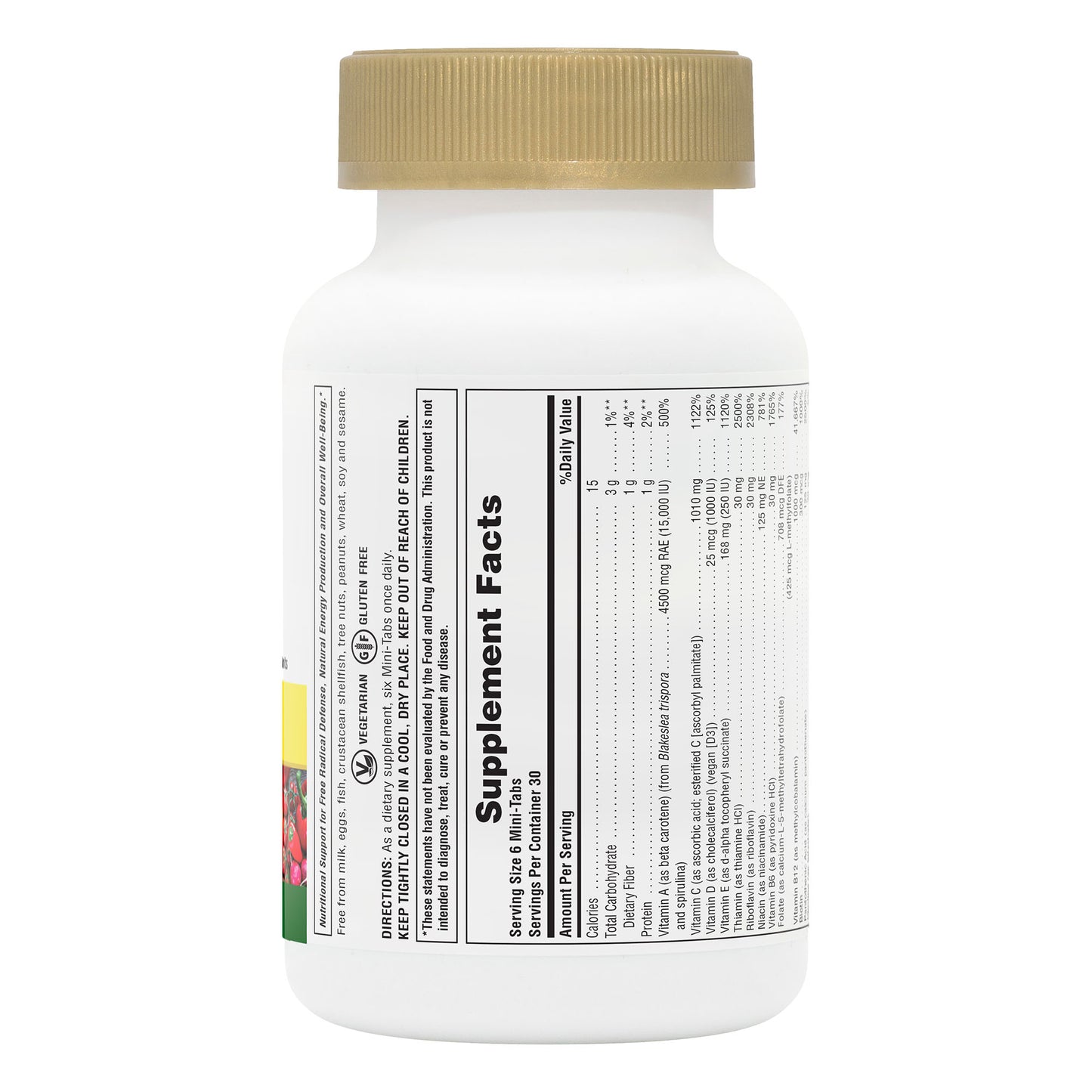 SOL GOLD MULTIVITAMIN MINI-TABS