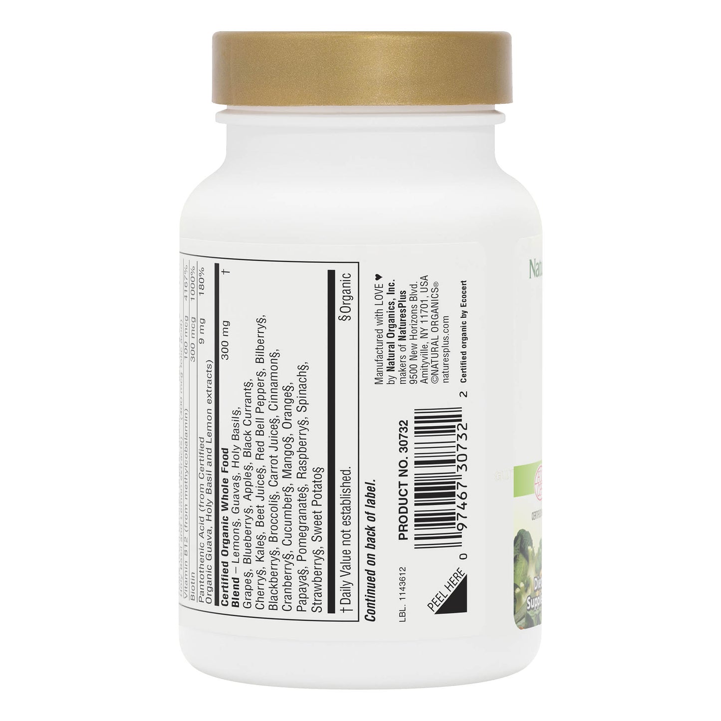 SOL GARDEN B-COMPLEX ORGANIC