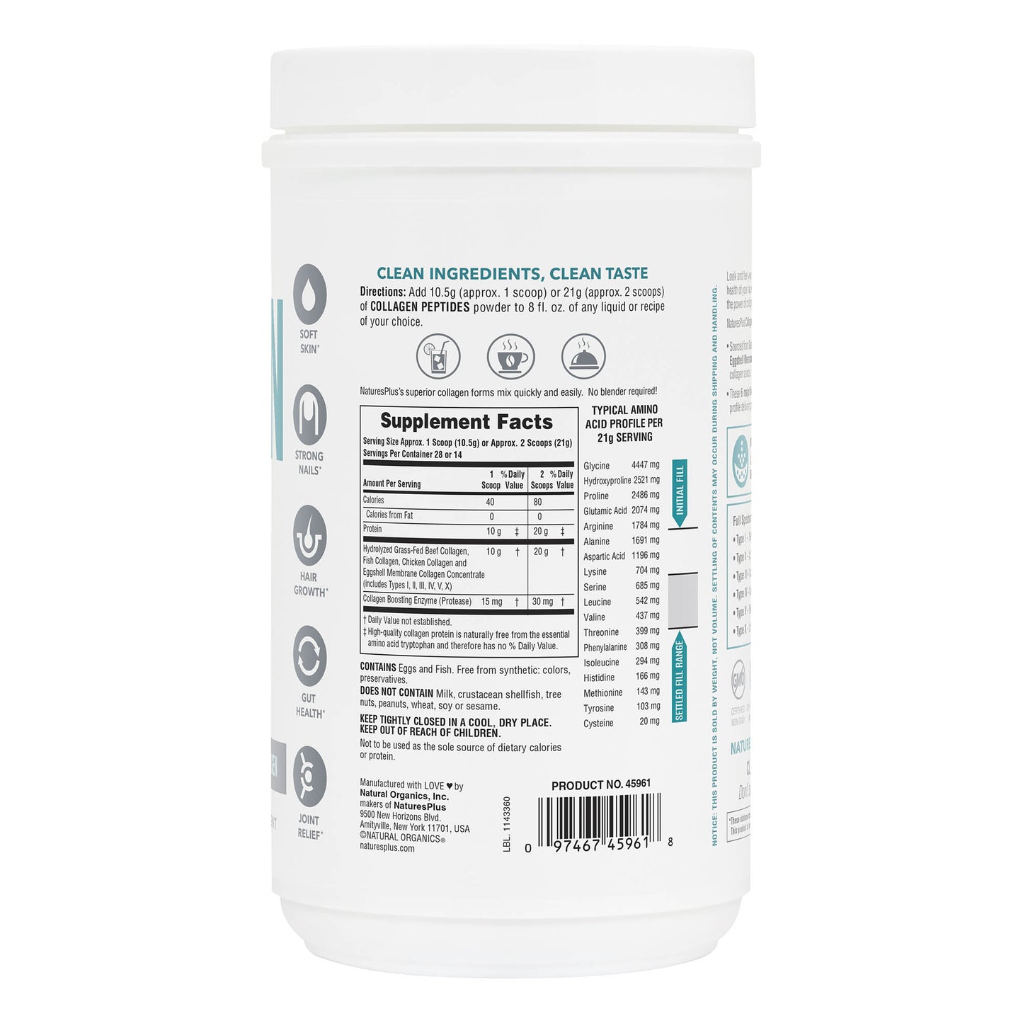 COLLAGEN PEPTIDES (.65 lbs)