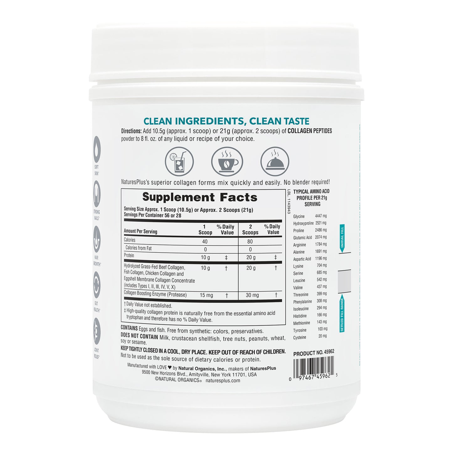 COLLAGEN PEPTIDES (1.3 lbs)