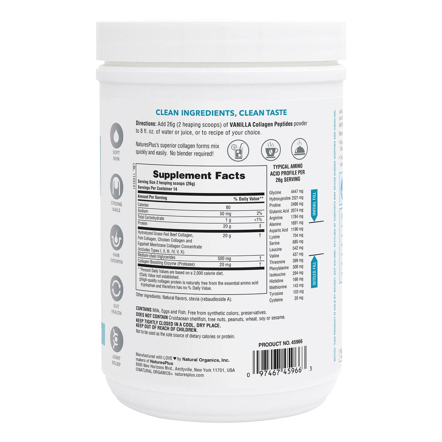 COLLAGEN PEPTIDES VANILLA