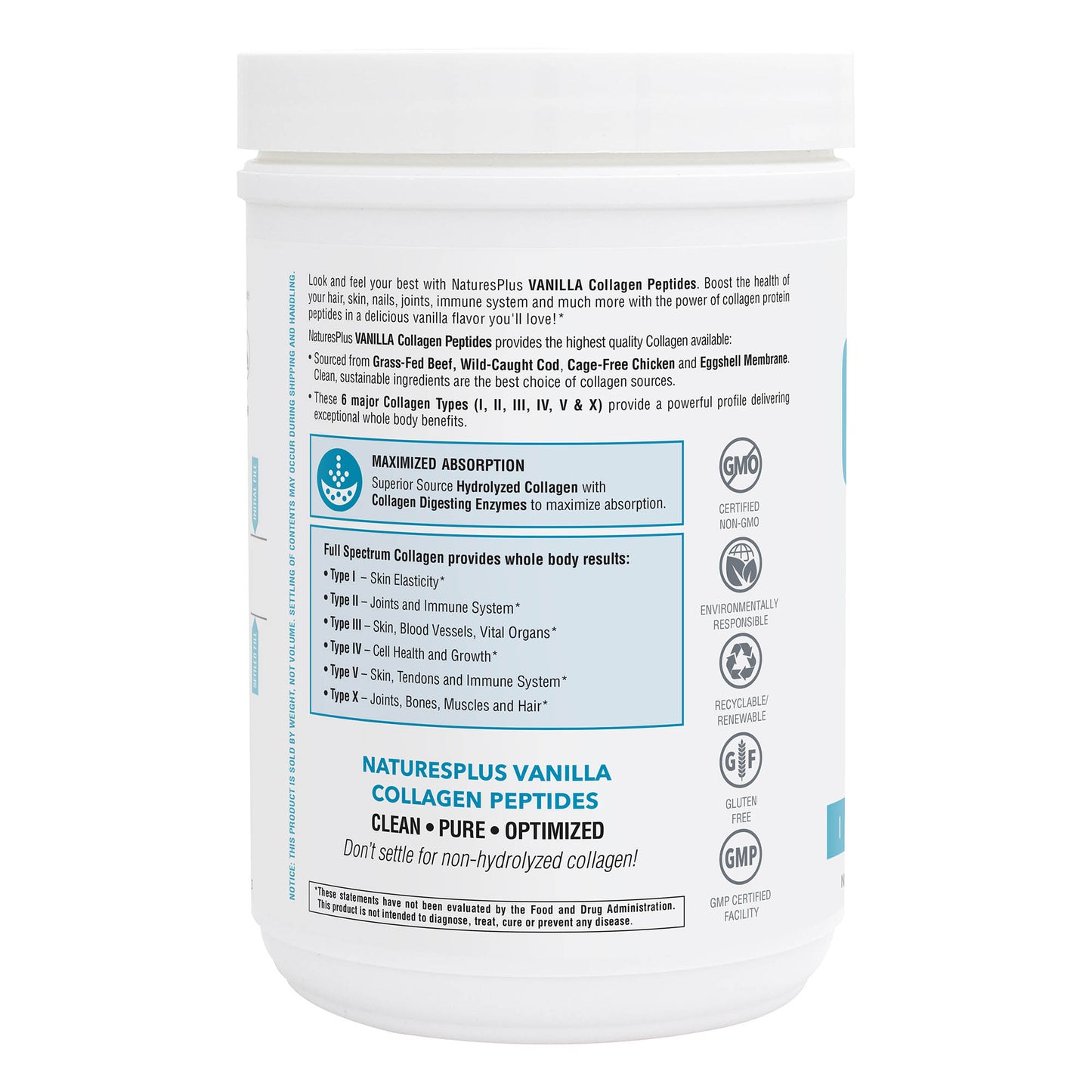 COLLAGEN PEPTIDES VANILLA
