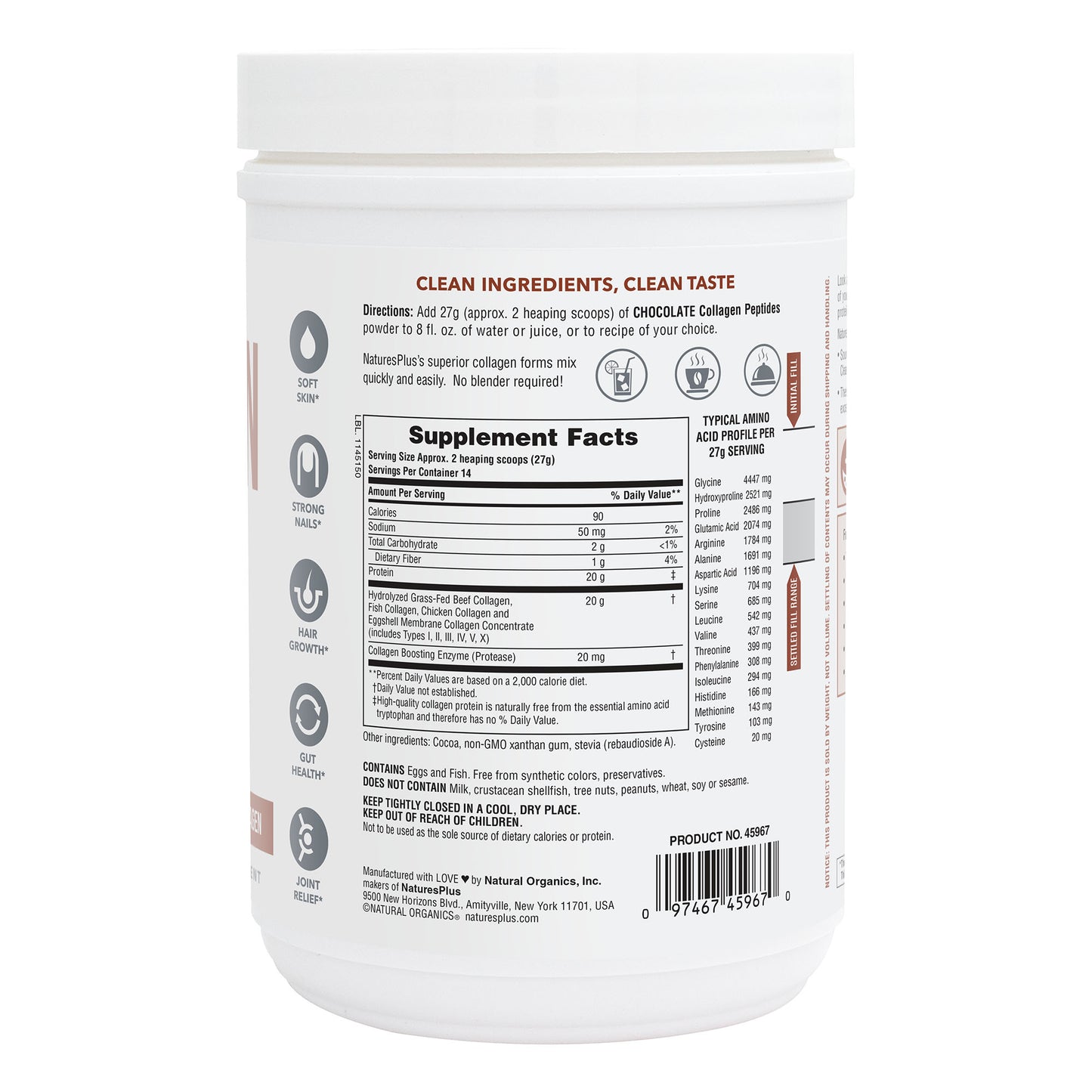 COLLAGEN PEPTIDES CHOCOLATE