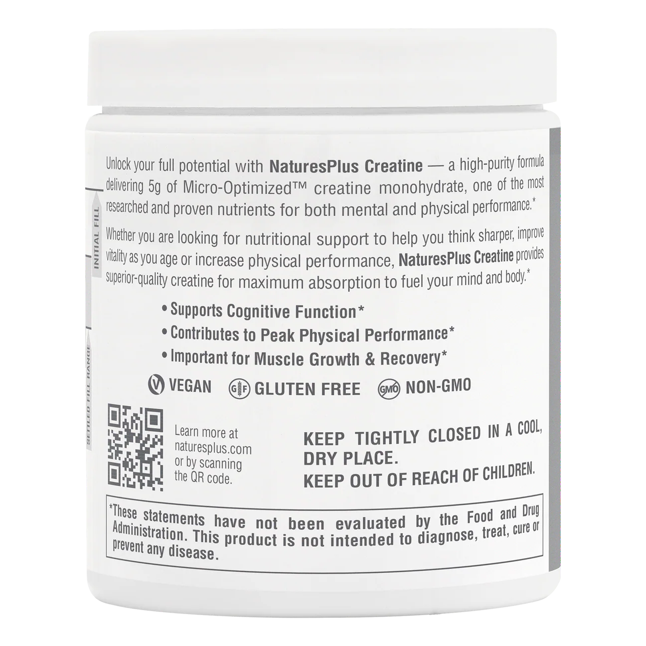 CREATINE MICRO-OPTIMIZED POWDER