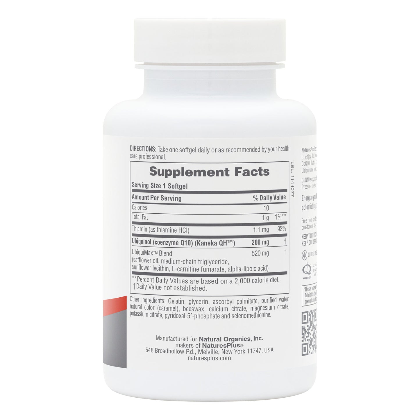 COQ10 200 mg UBIQUINOL